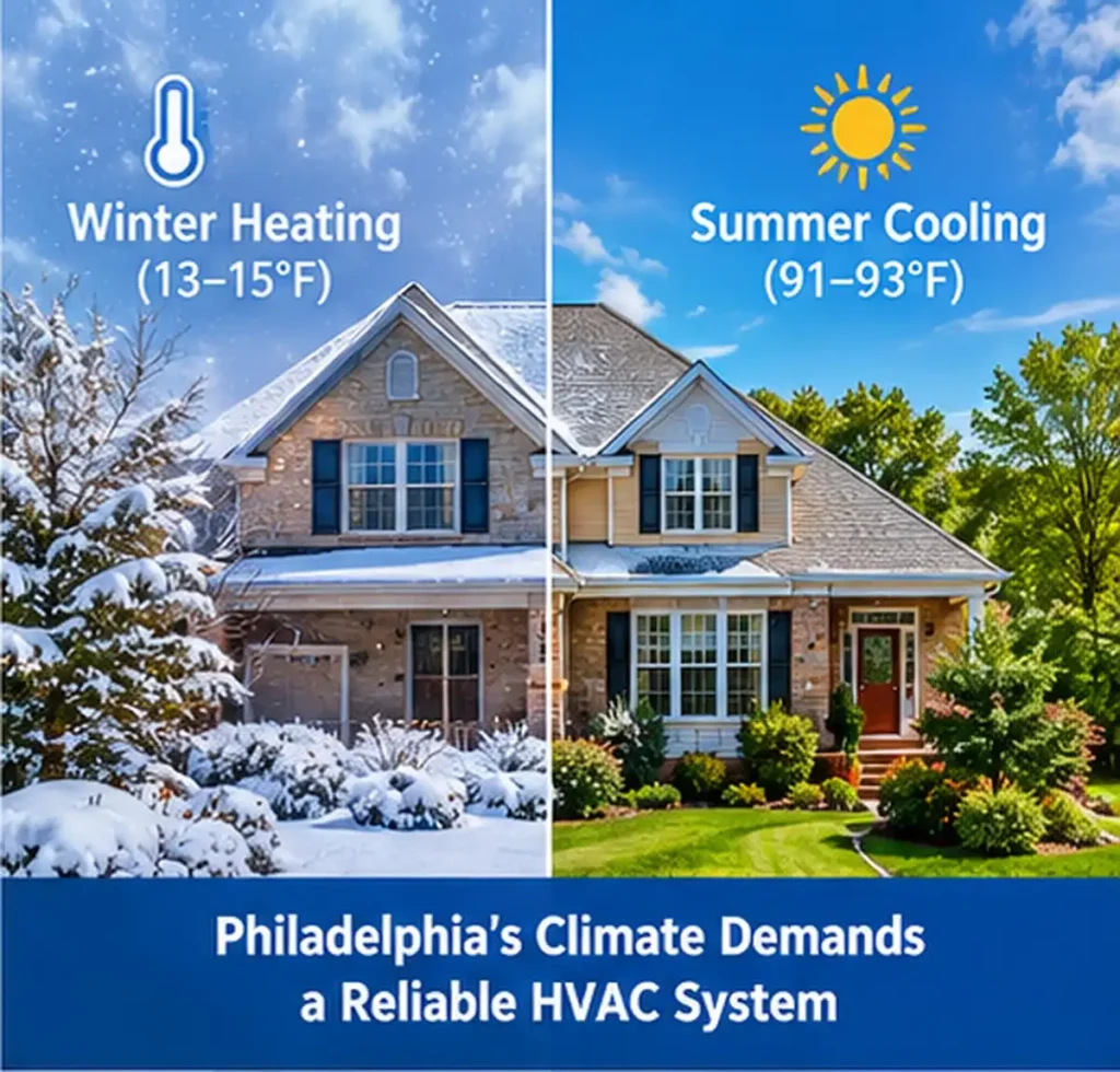 Why Philadelphia's Climate Changes the HVAC Equation