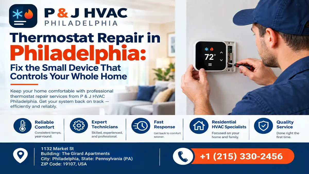 Thermostat Repair in Philadelphia Fix the Small Device That Controls Your Whole Home