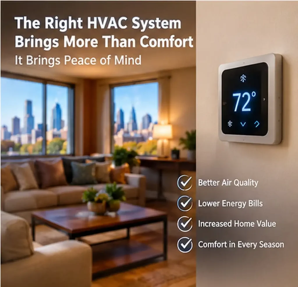 right hvac system comfort