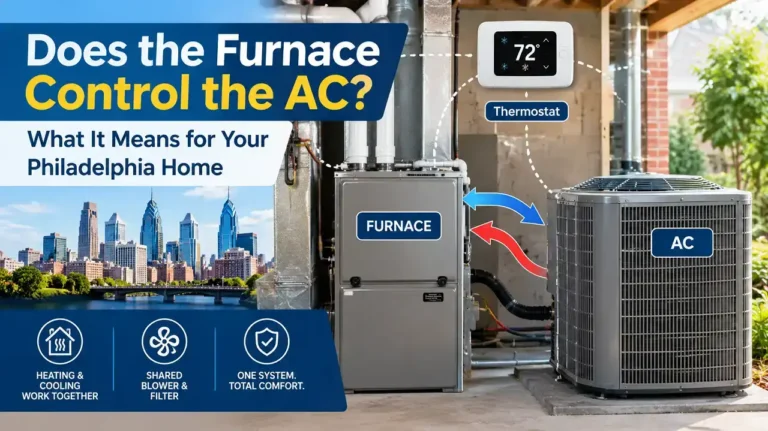 Does the Furnace Control the AC What It Means for Your Philadelphia Home