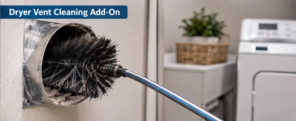 Dryer Vent Cleaning Add-On