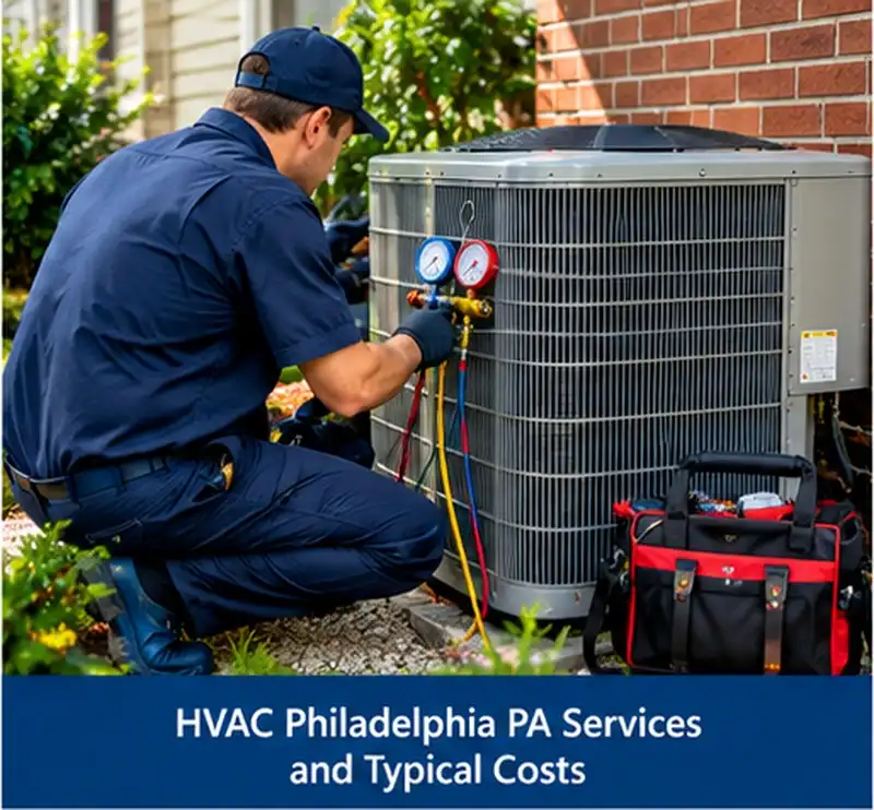 HVAC Philadelphia PA Services and Typical Costs