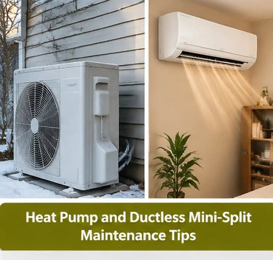 Heat Pump and Ductless Mini-Split Maintenance Tips