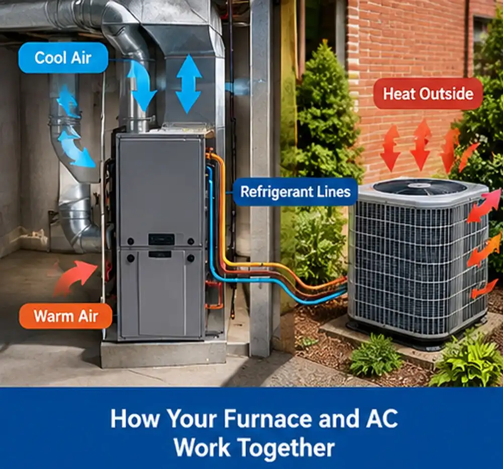 How Your Furnace and AC Work Together