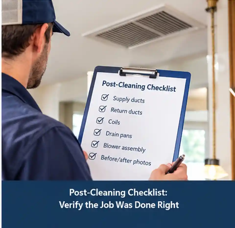 Post-Cleaning Checklist