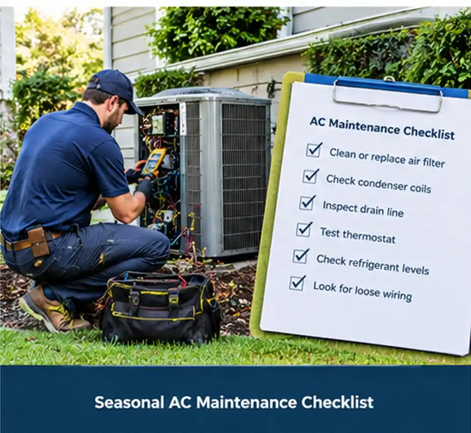 Seasonal AC Maintenance Checklist