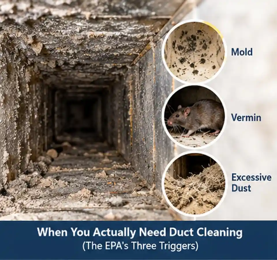 When You Actually Need Duct Cleaning