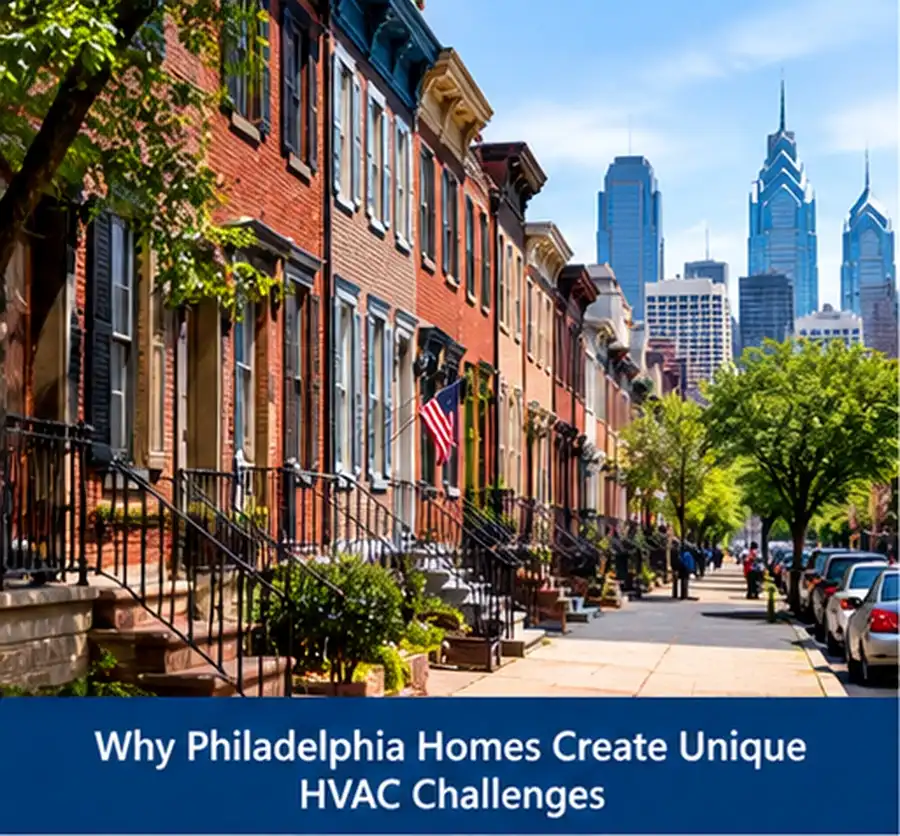 Why Philadelphia Homes Create Unique HVAC Challenges
